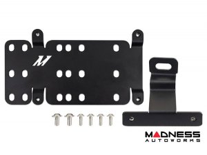 Ford Bronco Front License Plate Relocation Kit - Plastic Bumper Ford Bronco Front License Plate Relocation Kit - Plastic Bumper